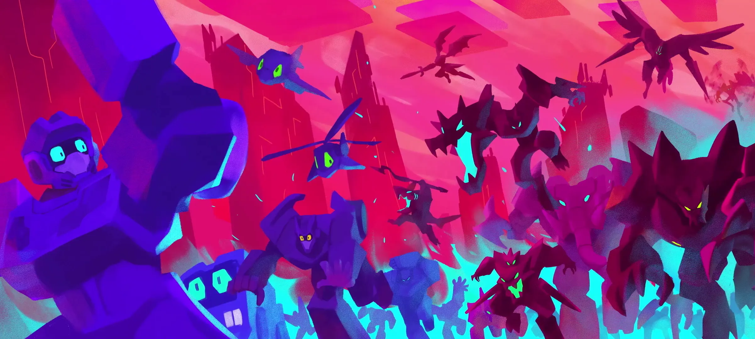 Wild Cardbots attack in an urban area (S3E2)